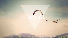 World landscape triangle