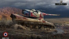 World of Tanks tank AMX 50B wargaming video games