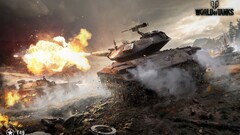 World of Tanks tank T49 wargaming video games