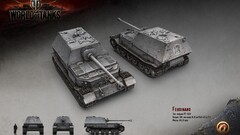World of Tanks tank wargaming Ferdinand video games
