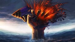 world of warcraft Zeppelin fantasy art video games