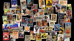 World War II propaganda collage