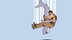 wrath shark muscles Men artwork