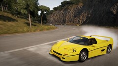 yellow cars Car vehicle Ferrari road asphalt