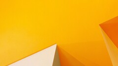 yellow windows 8 Minimalism digital art