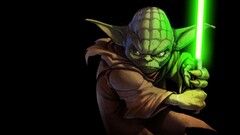 yoda star wars lightsaber jedi