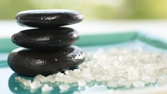 Zen rock zen garden stones crystal depth of field love