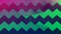 zig zag abstract lines