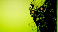 zombies Undead Simple Background artwork